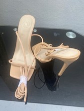 NEW MISSGUIDED BEIGE/NUDE HIGH