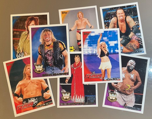 Wwe wwf nxt topps 2010 - wwf,