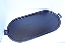 Oval Cast Iron Griddle / Sad