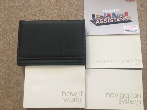 Honda civic owners manual - civic, inc