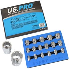 3/8" DRIVE SOCKET SET by US