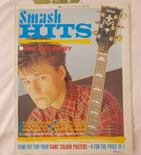 Smash hits magazine - magazine,