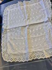Antique Lacy Pillowcase for