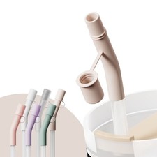 3Pcs Spill Leak Stopper Straw
