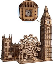 3D Puzzles Big Ben Real Clock