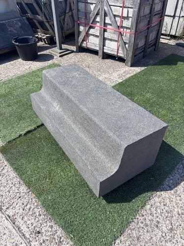 Dark grey granite - granite, step
