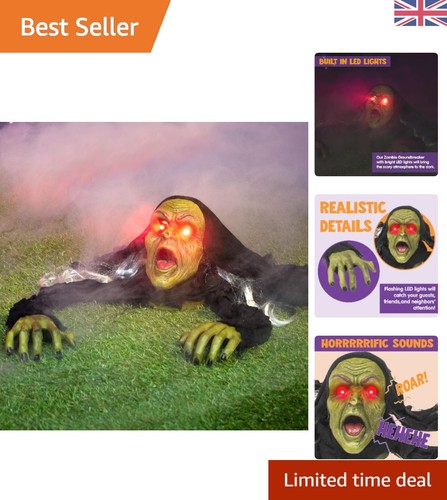 Outdoor animated zombie with - animated,