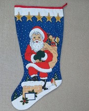 Vintage Christmas Stocking