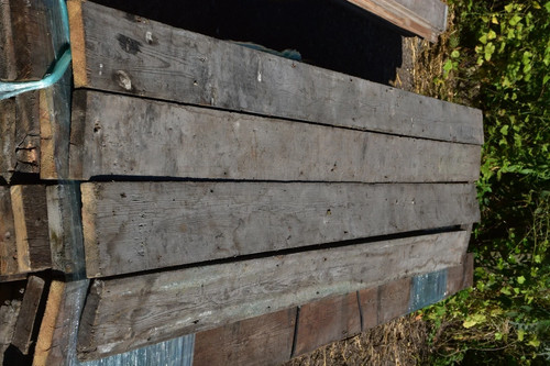 Reclaimed pine floorboards - reclaimed,