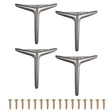 4Pcs Metal Furniture Legs, 7"