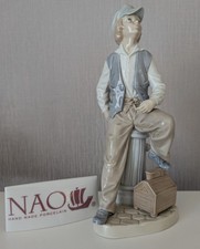 Nao Figurine by Lladro SHOE SHINE BOY