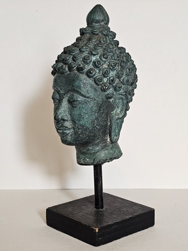 Antique buddha head from - antique,