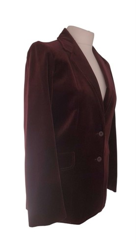 Vintage burgundy velvet - burgundy,