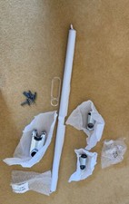 Aqualisa Shower Rail Assembly with all fittings and wall brackets 25mm