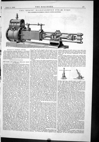 Antique print 1886 - antique, deane