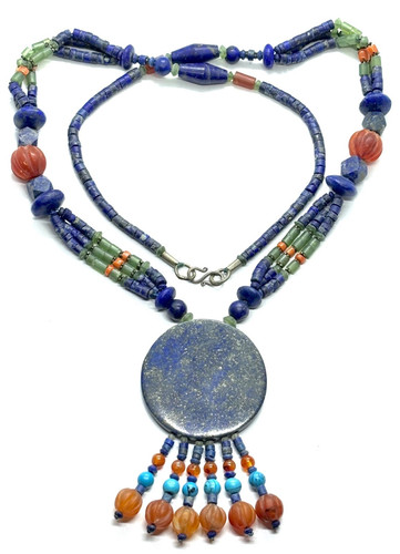 Vintage tribal lapis lazuli - tribal,