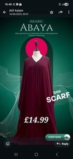 Arabic Style Abaya Chiffon