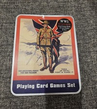 WW1 Vintage Playing Card Games