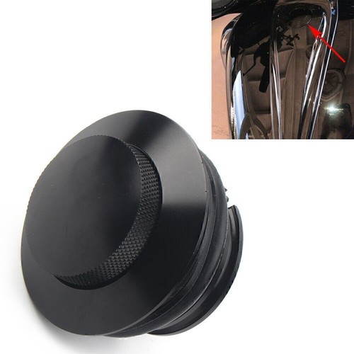 Flush pop reservoir gas cap - flush, up