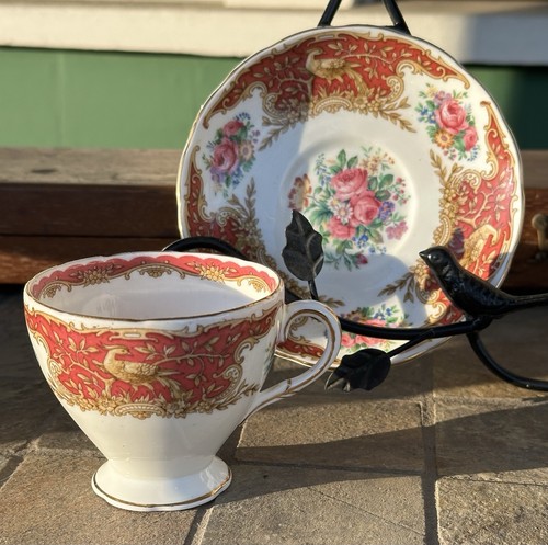 Antique foley tea cup - tea, saucer