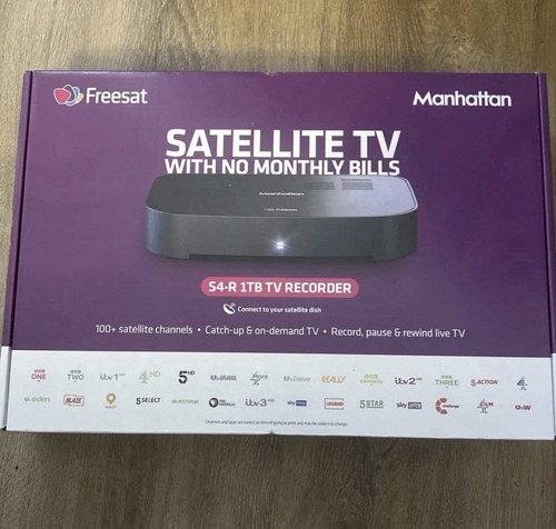 Manhattan freesat 4k tv - s4-r,