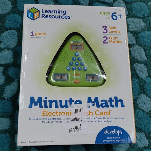 Learning resources minute math - minute,