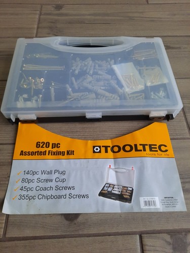 Tooltec 620pc assorted fixing - 620pc,
