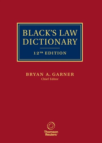 Blacks law dictionary - blacks,