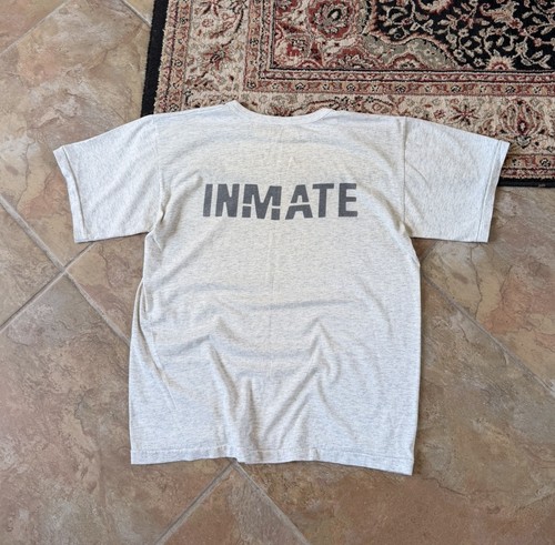 Vintage prison inmate shirt - prison,
