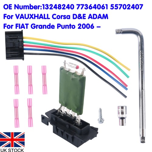 Heater blower resistor - heater, for