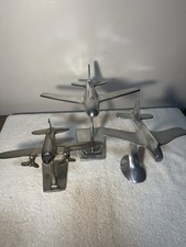 Vintage Chrome Plane Desk