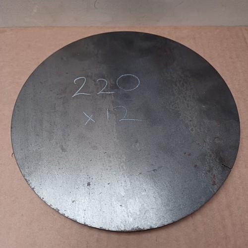 Mild steel laser cut - mild, discs