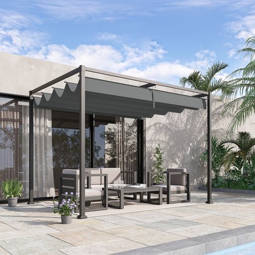Metal pergola gazebo - x,