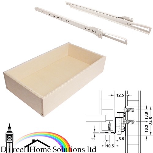 Kitchen plywood drawers - kitchen,