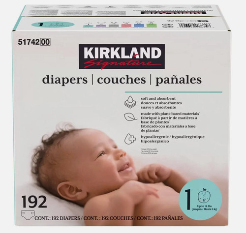 Nappies size 6kg 192 - 1,
