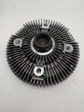 Viscous drive radiator fan to
