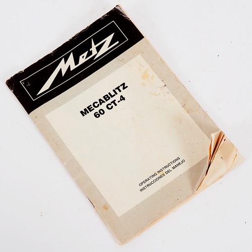 Metz mecablitz - metz, ct-4