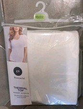 Bon Marche Thermal Vest White
