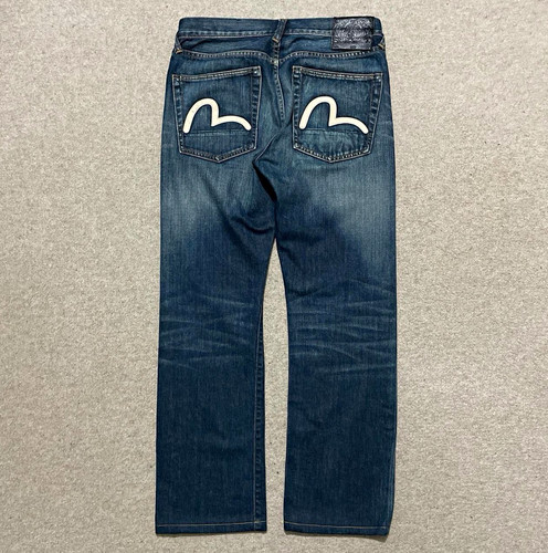 Evisu black label - label, blue