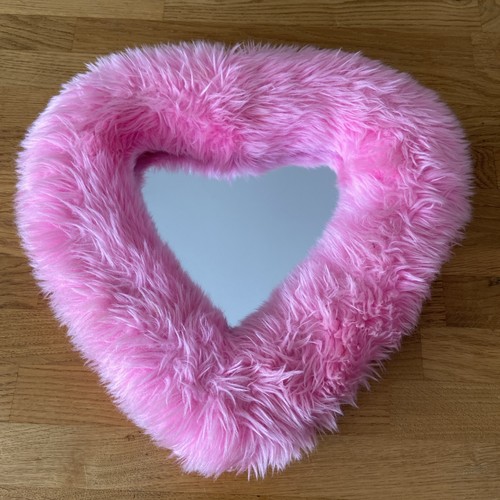 Fluffy pink love - fluffy, mirror