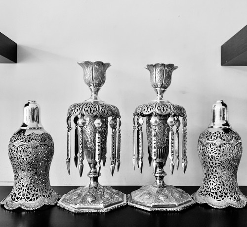 Antique hand engraved persian