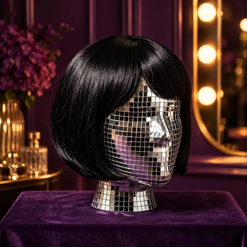 Disco ball mannequin - disco, head