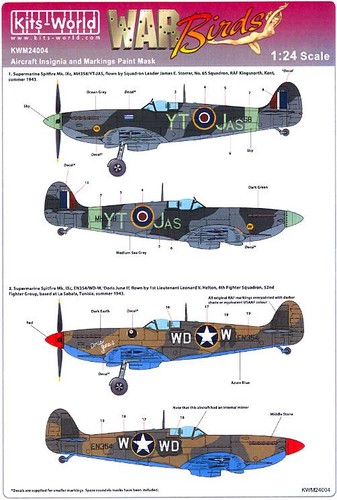 Kits world spitfire - kits,