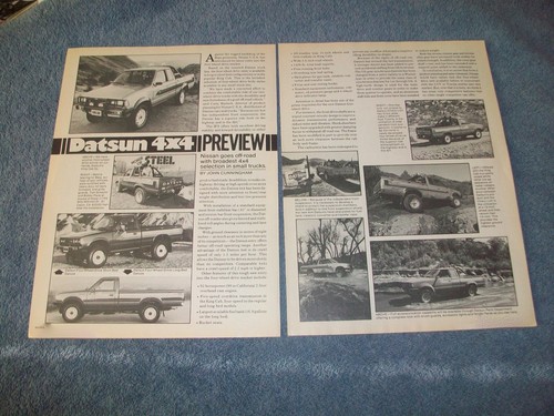 1980 datsun 4x4 - 1980,