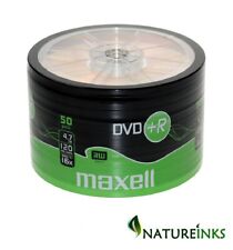 50 MAXELL DVD+R Blank DVD Disc