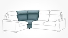 Ikea LIDHULT Blue Slipcover