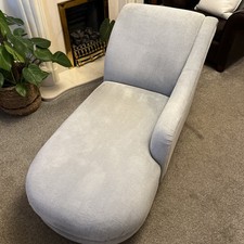 Laura Ashley Chaise Longue In Seaspray