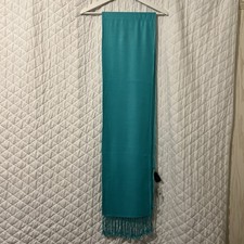 Women’s Tie Rack Jade Pashmina with tassels One Size Brand New with Tags