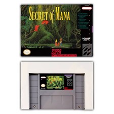 Secret of Mana RPG game Card