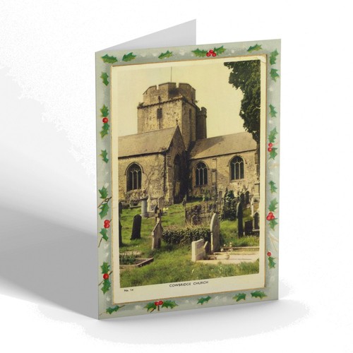 Xmas notelet vintage - -,